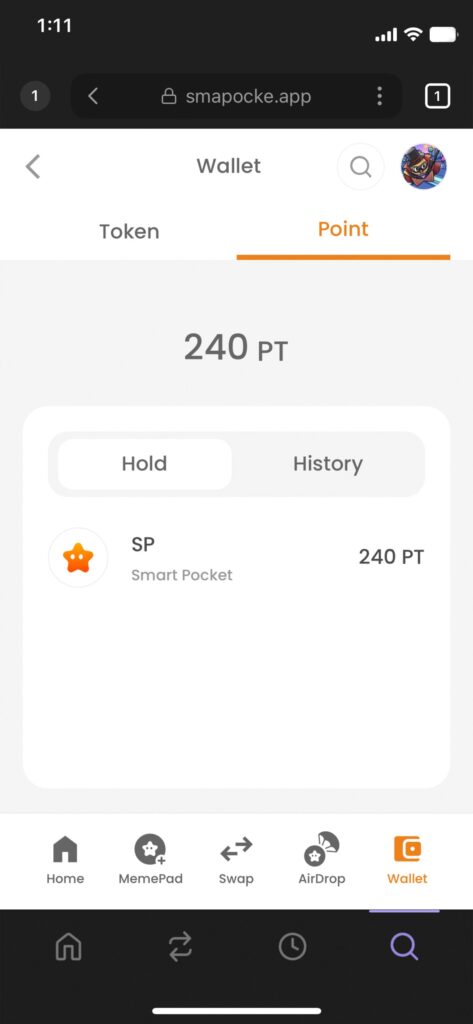 Wallet（ウォレット）機能 - スマートポケット（Smart Pocket）の各機能の使い方