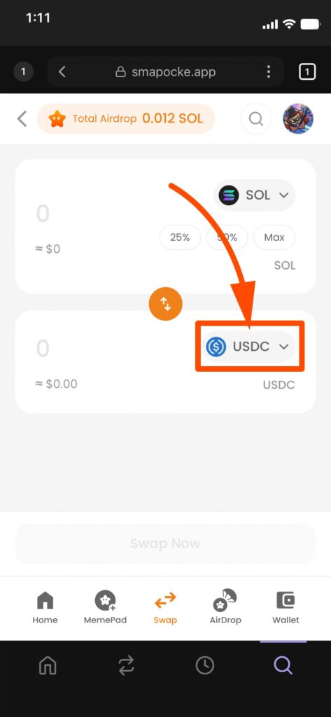 スマポケアプリ - 今のうち!?お早めに!!連続スワップで『ポイントゲット&エアドロップ』を狙おう!